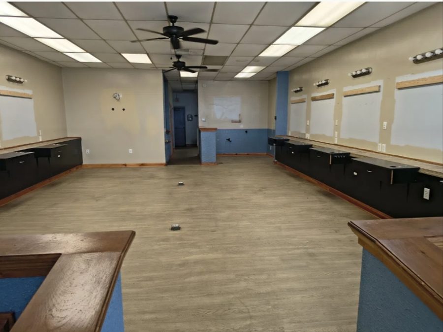 Commercial space after cleanout
